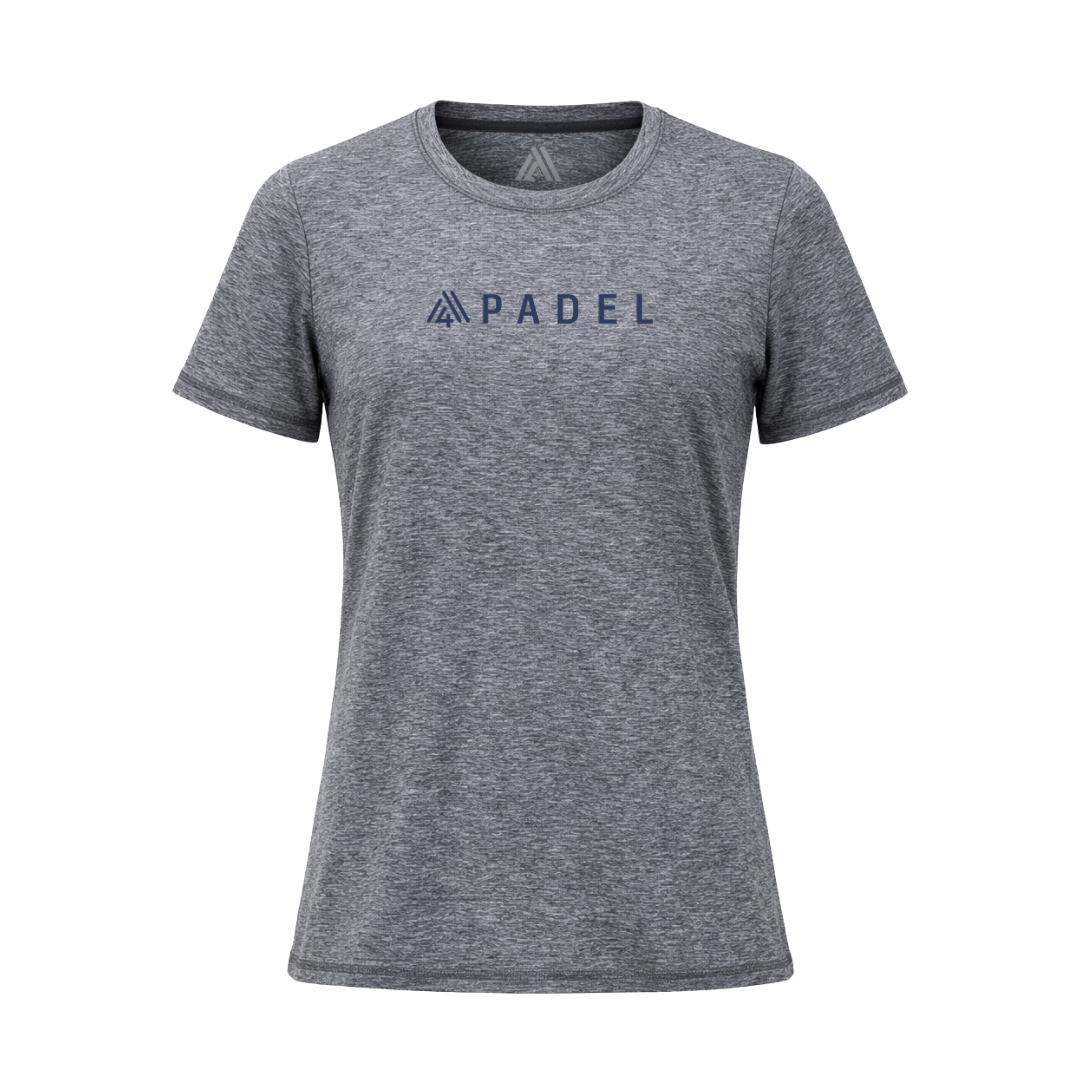 Women's Hybrid Tee - Padel Heather Grey