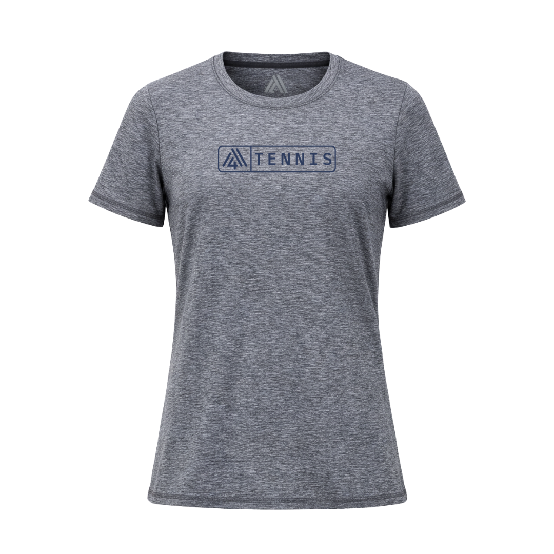Women's WAYM4 Hybrid Tee - Tennis Heather Grey