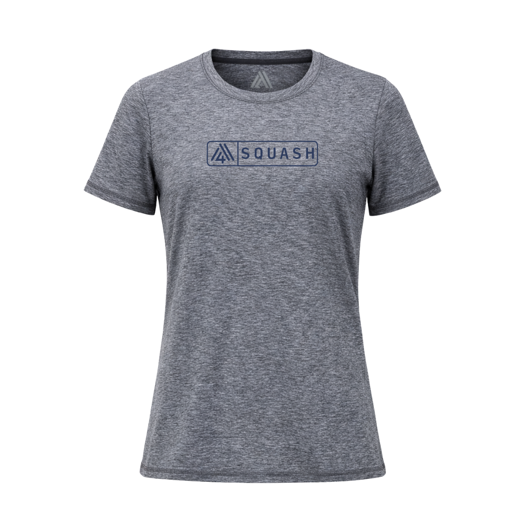 Women's WAYM4 Hybrid Tee - Squash Heather Grey