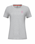 Women's Hybrid Tee - Padel Heather Silver