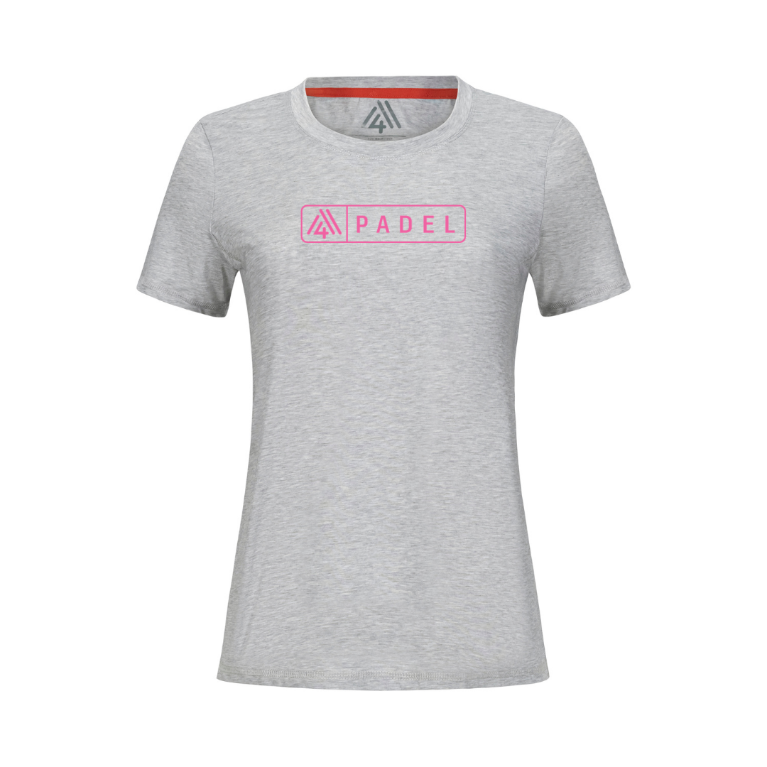 Women's WAYM4 Hybrid Tee - Padel Heather Silver
