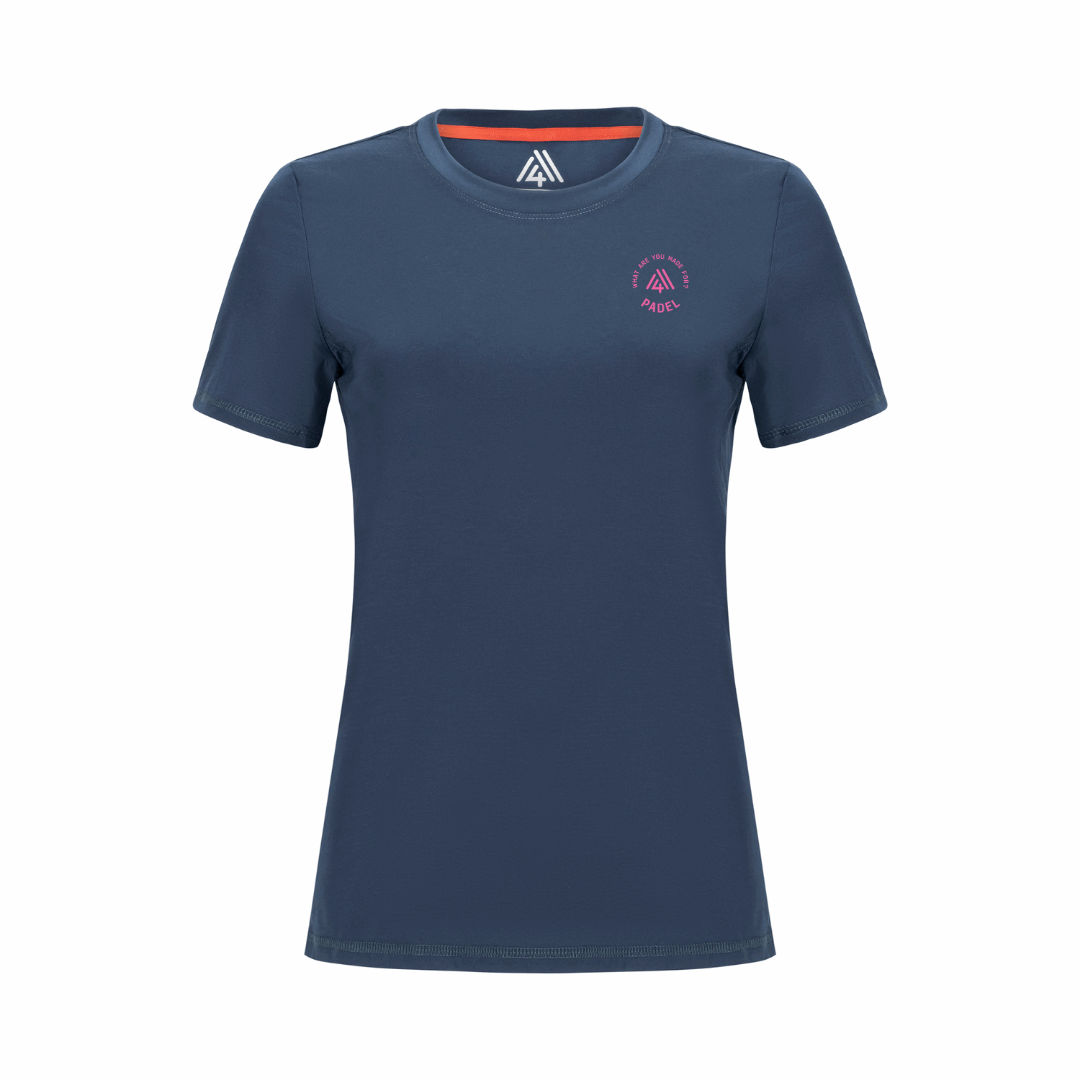 Women's Hybrid Tee - Padel Navy