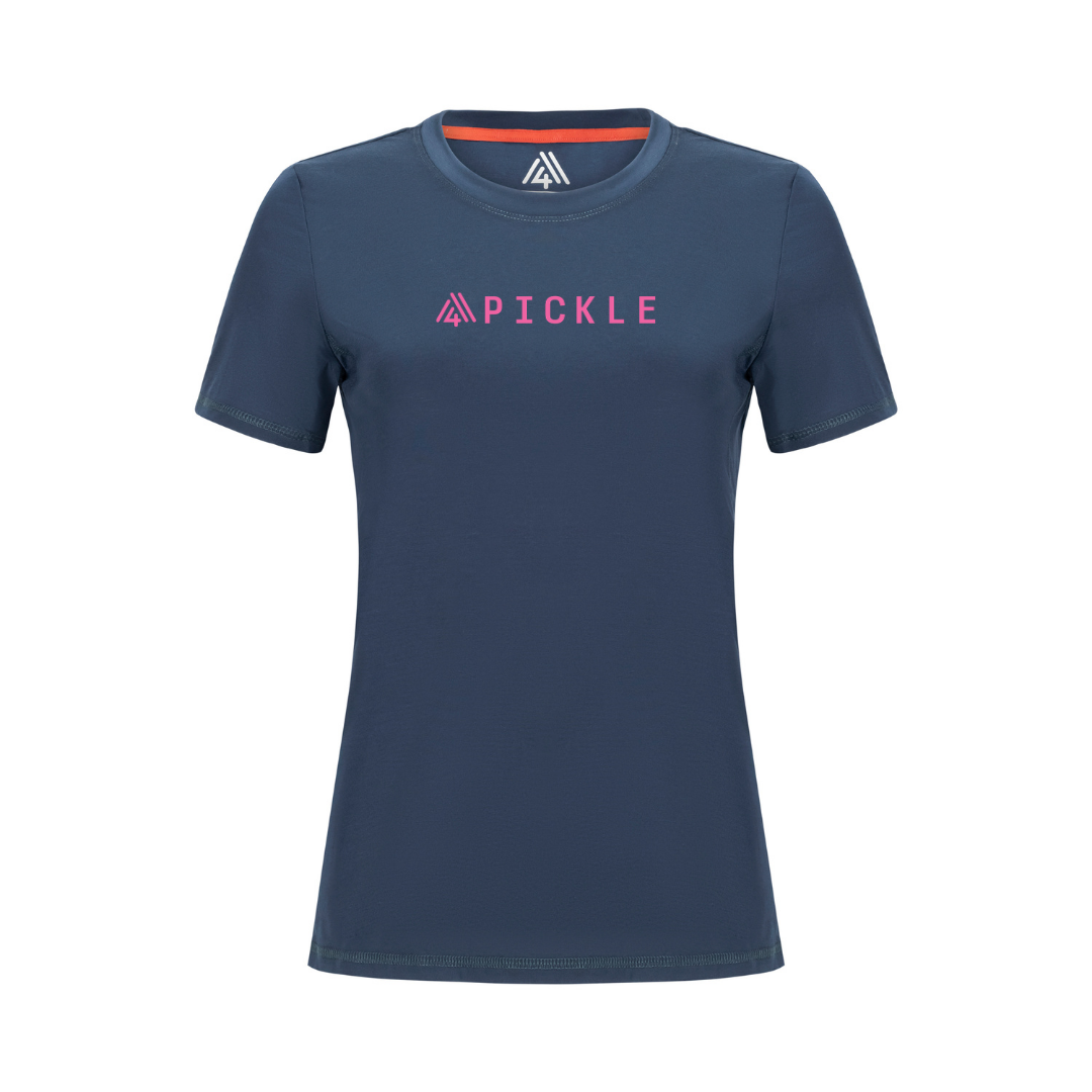 Women's Hybrid Tee - Pickle Navy