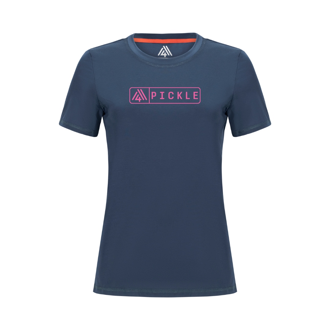 Women's WAYM4 Hybrid Tee - Pickle Navy