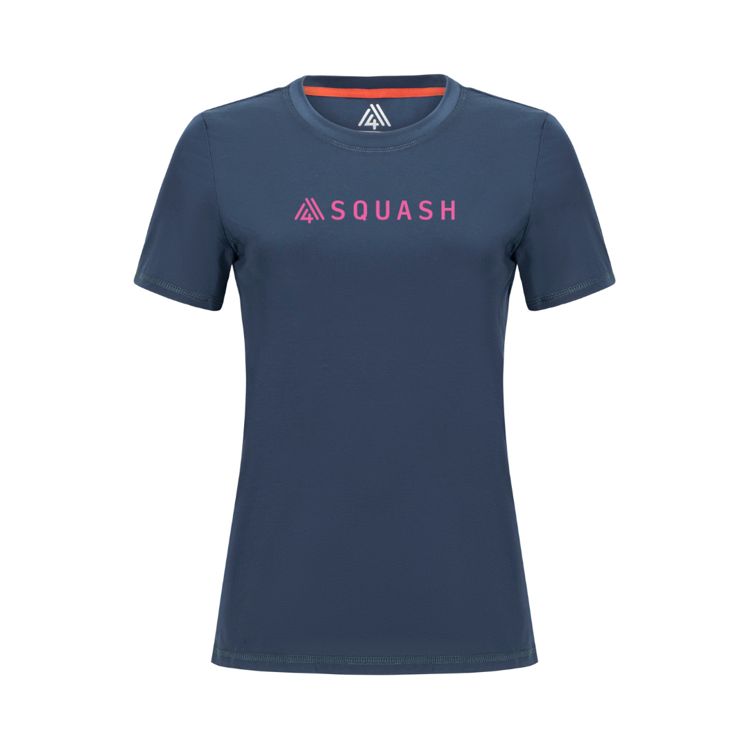 Women's Hybrid Tee - Squash Navy