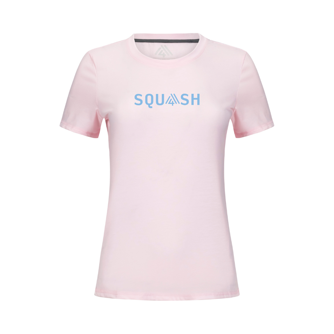 Women's Hybrid Tee - Squash Light Pink