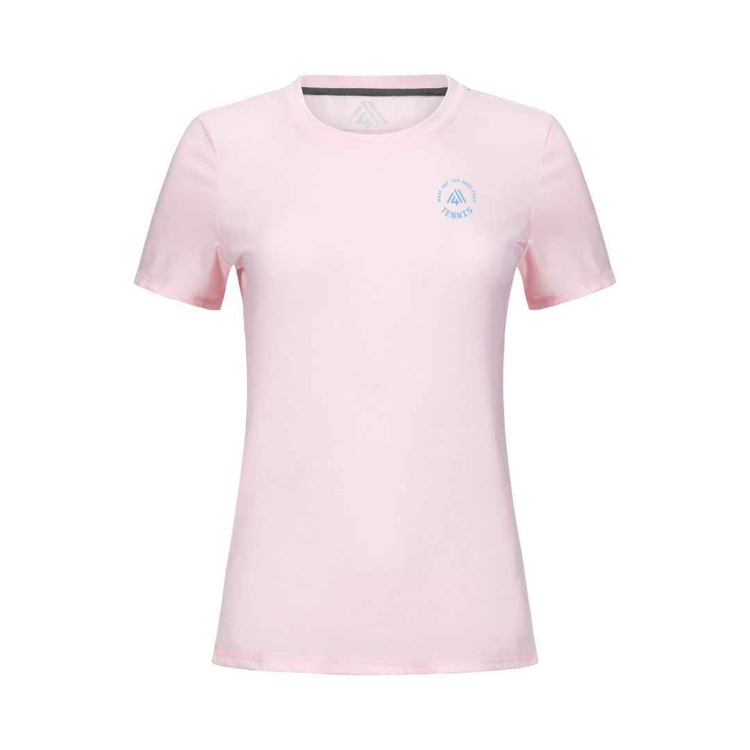 Women's Hybrid Tee - Tennis Light Pink