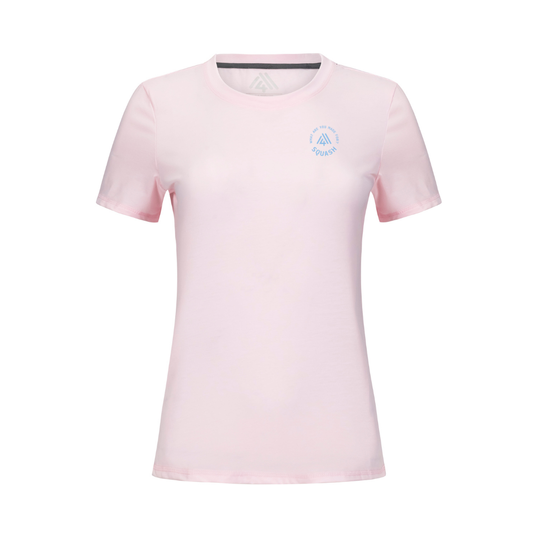 Women's Hybrid Tee - Squash Light Pink