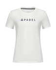 Women's Hybrid Tee - Padel White