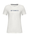 Women's Hybrid Tee - Tennis White