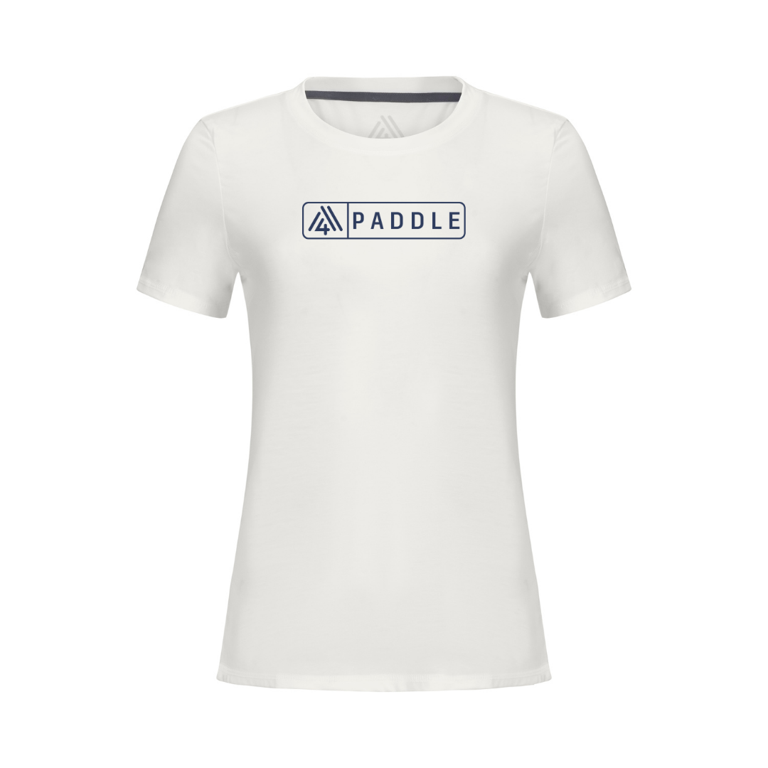Women's WAYM4 Hybrid Tee - Paddle White