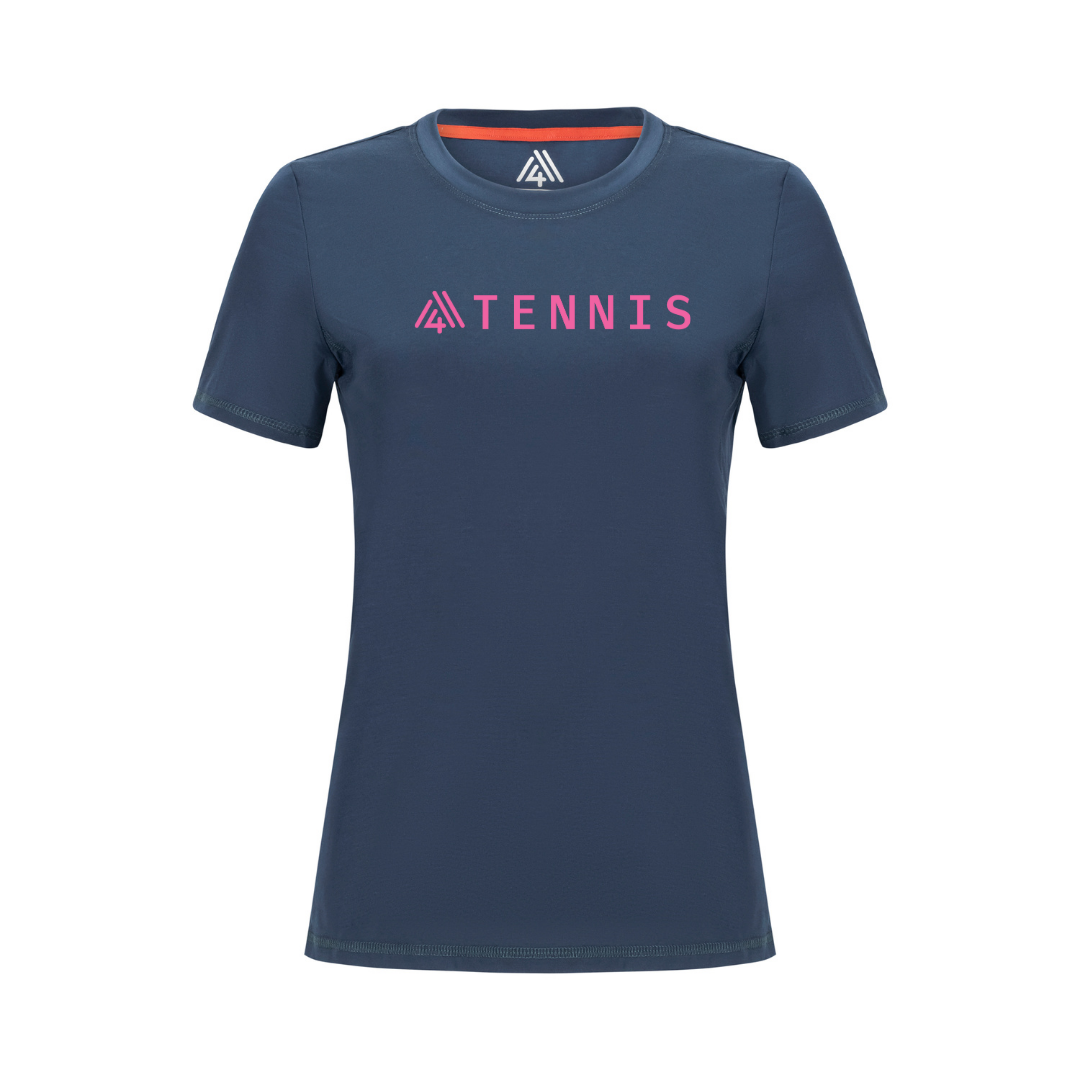 Women's Hybrid Tee - Tennis Navy