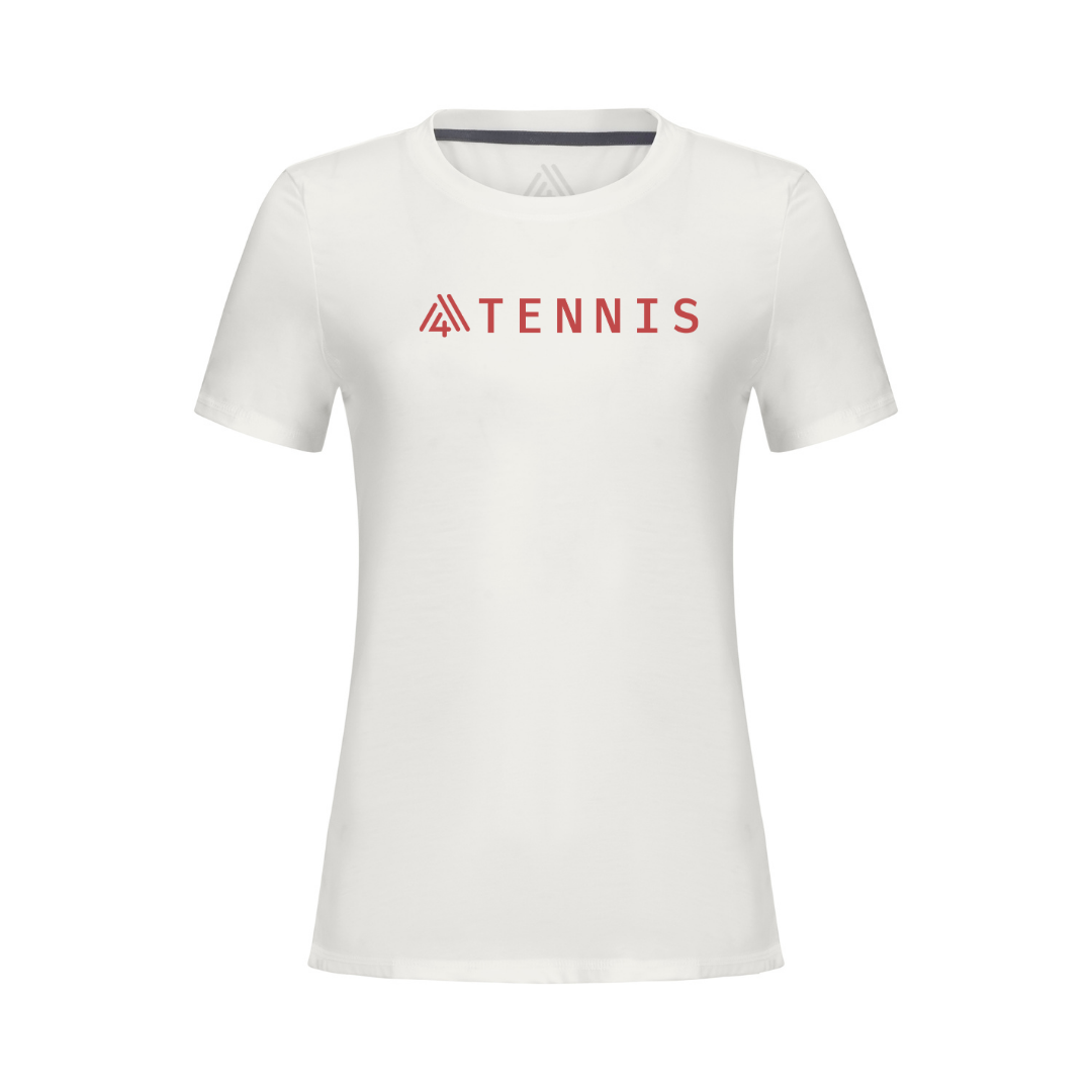 Women's Hybrid Tee - Tennis White