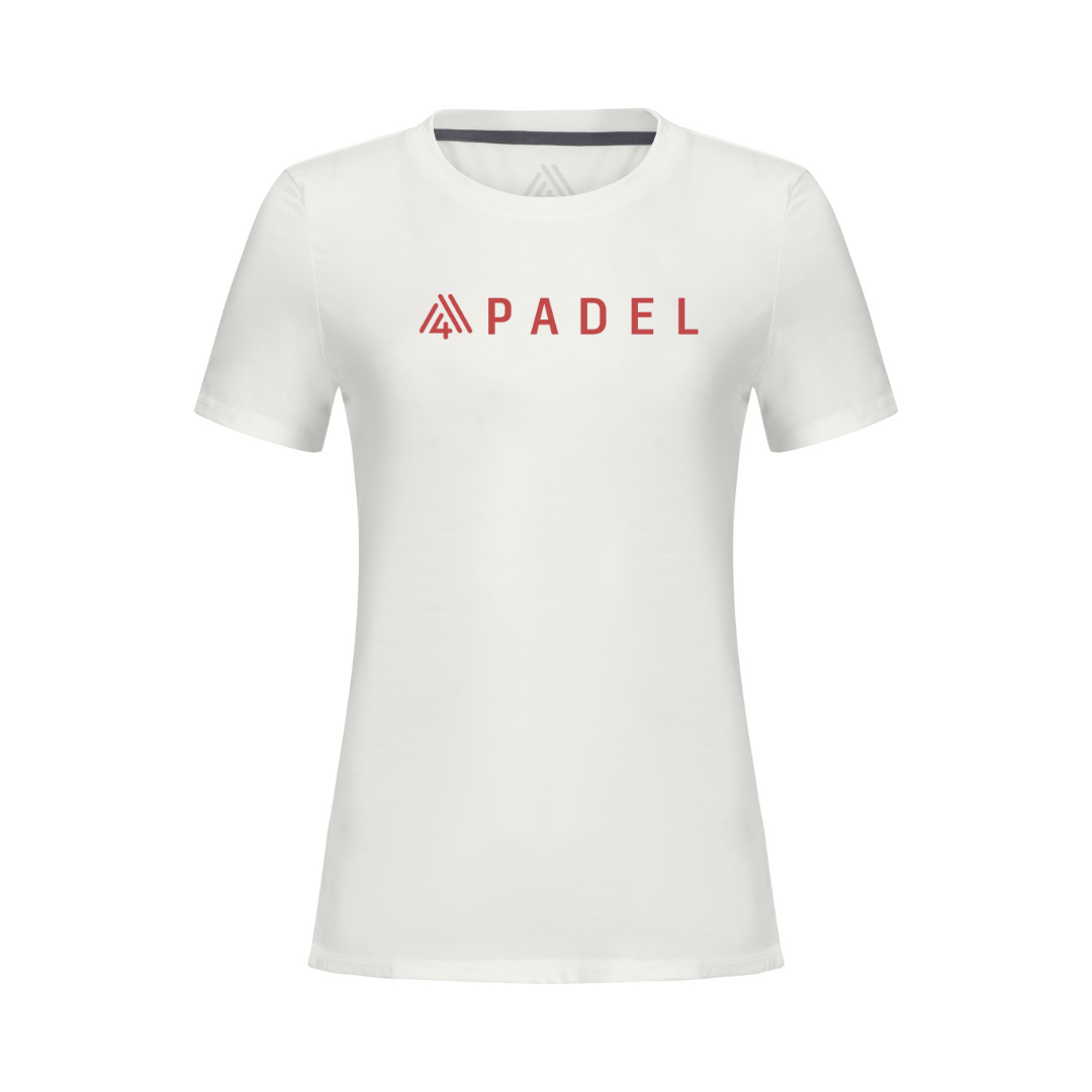 Women's Hybrid Tee - Padel White