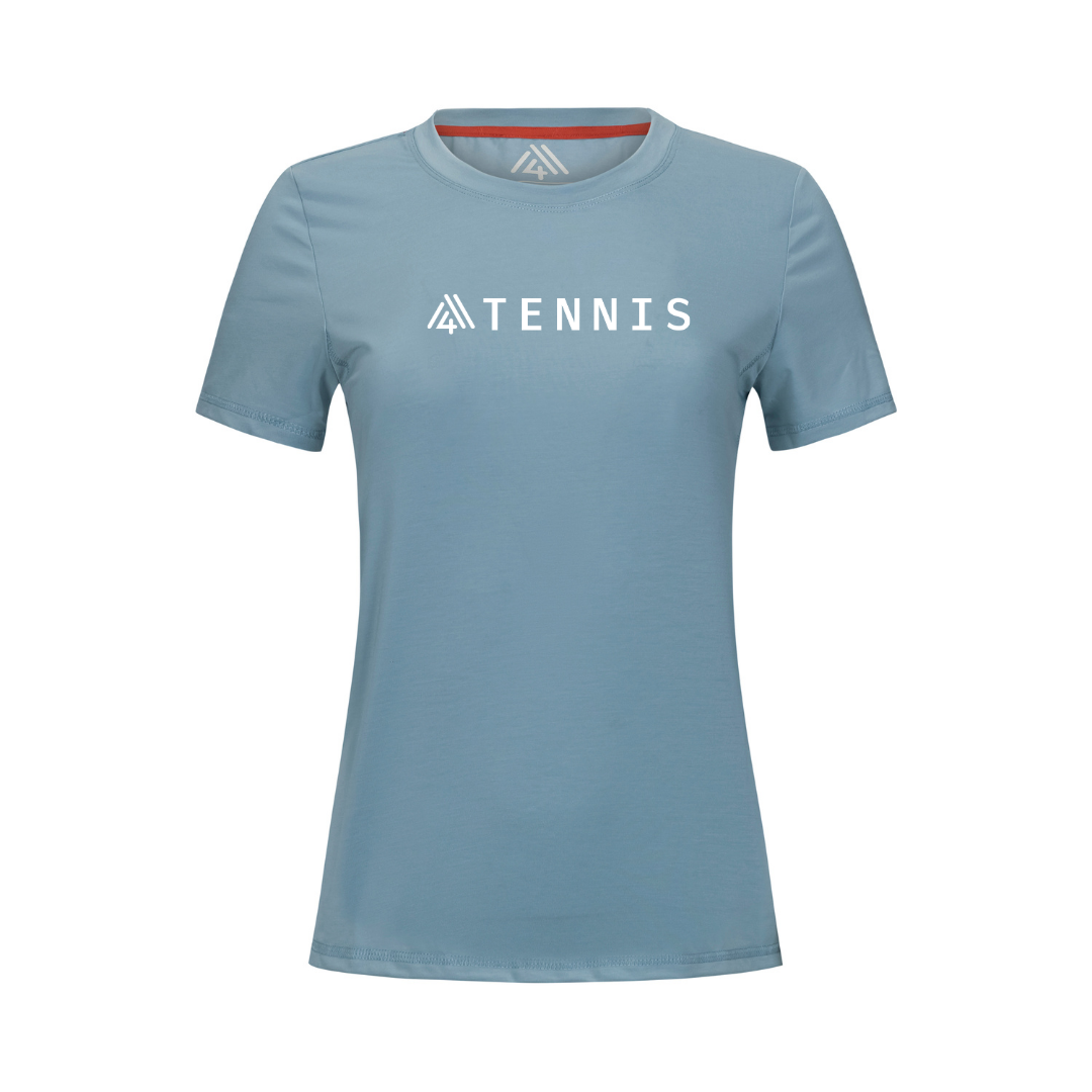 Women's Hybrid Tee - Tennis Arctic Blue