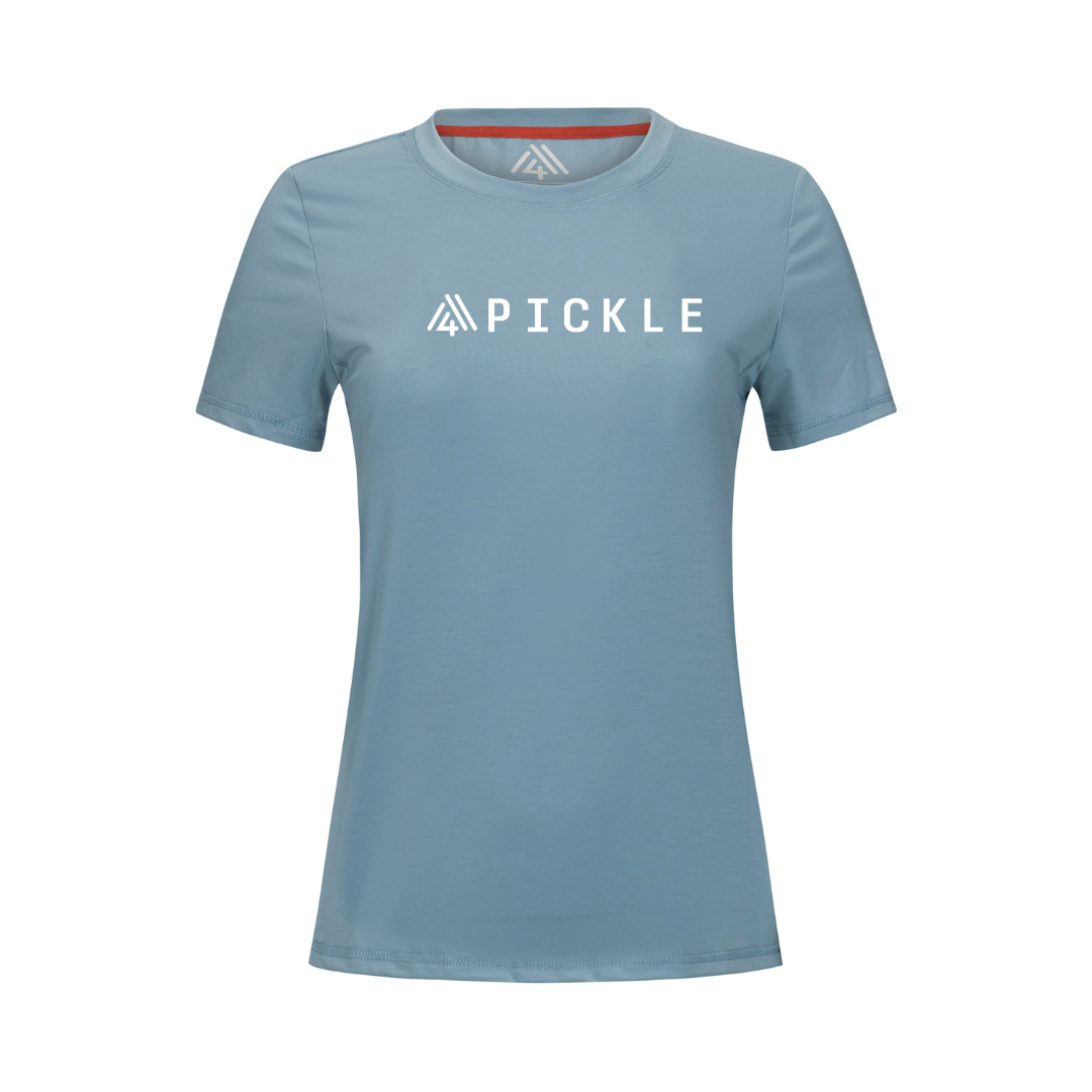 Women's Hybrid Tee - Pickle Arctic Blue