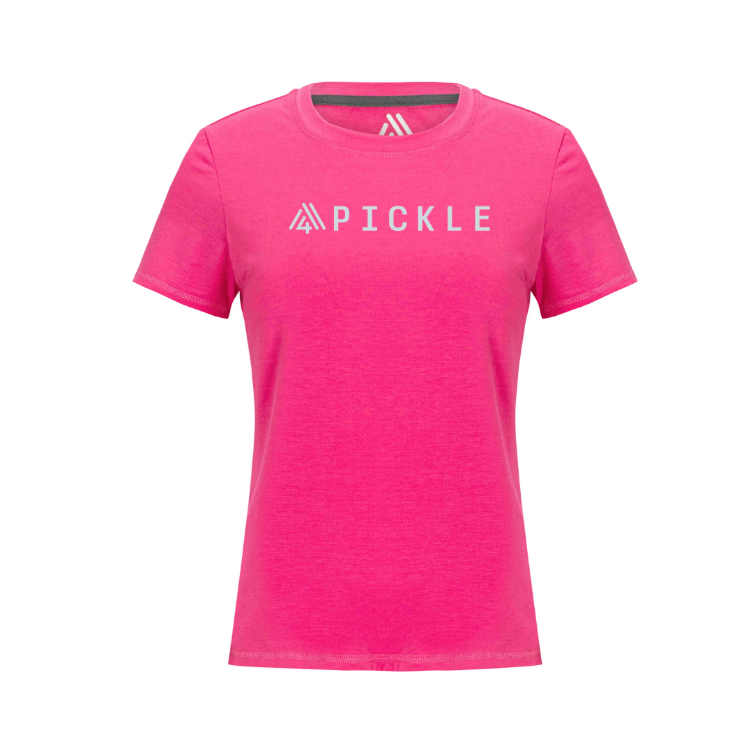 Women's Hybrid Tee - Pickle XL Bright Pink
