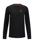 Women's Hybrid Long Sleeve Tee - Tennis Black