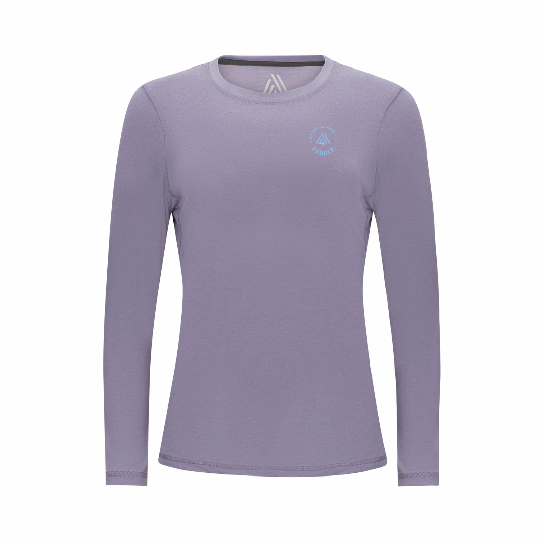 Women's Hybrid Long Sleeve Tee - Paddle Dusk