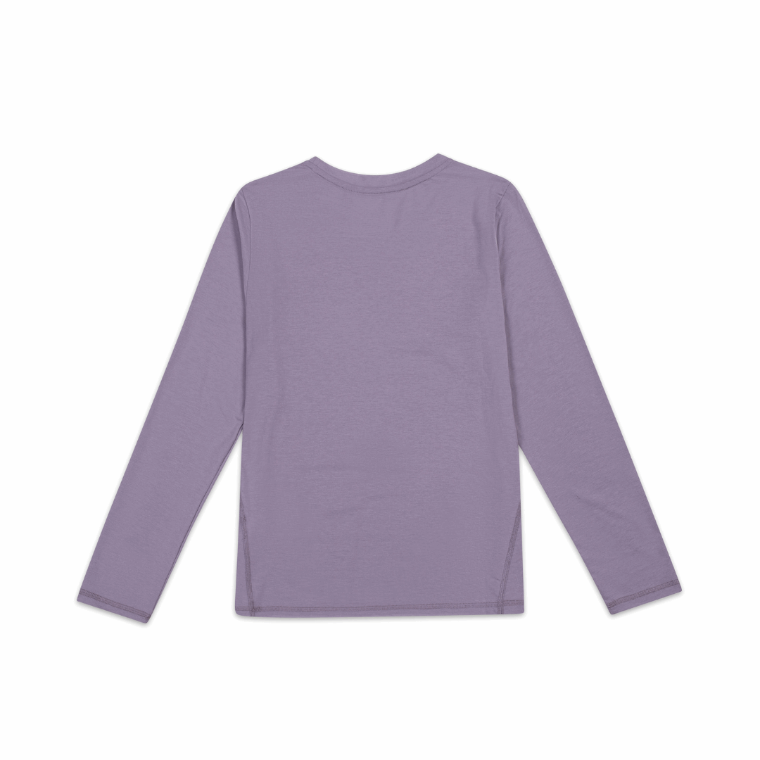 Women's Hybrid Long Sleeve Tee - Squash