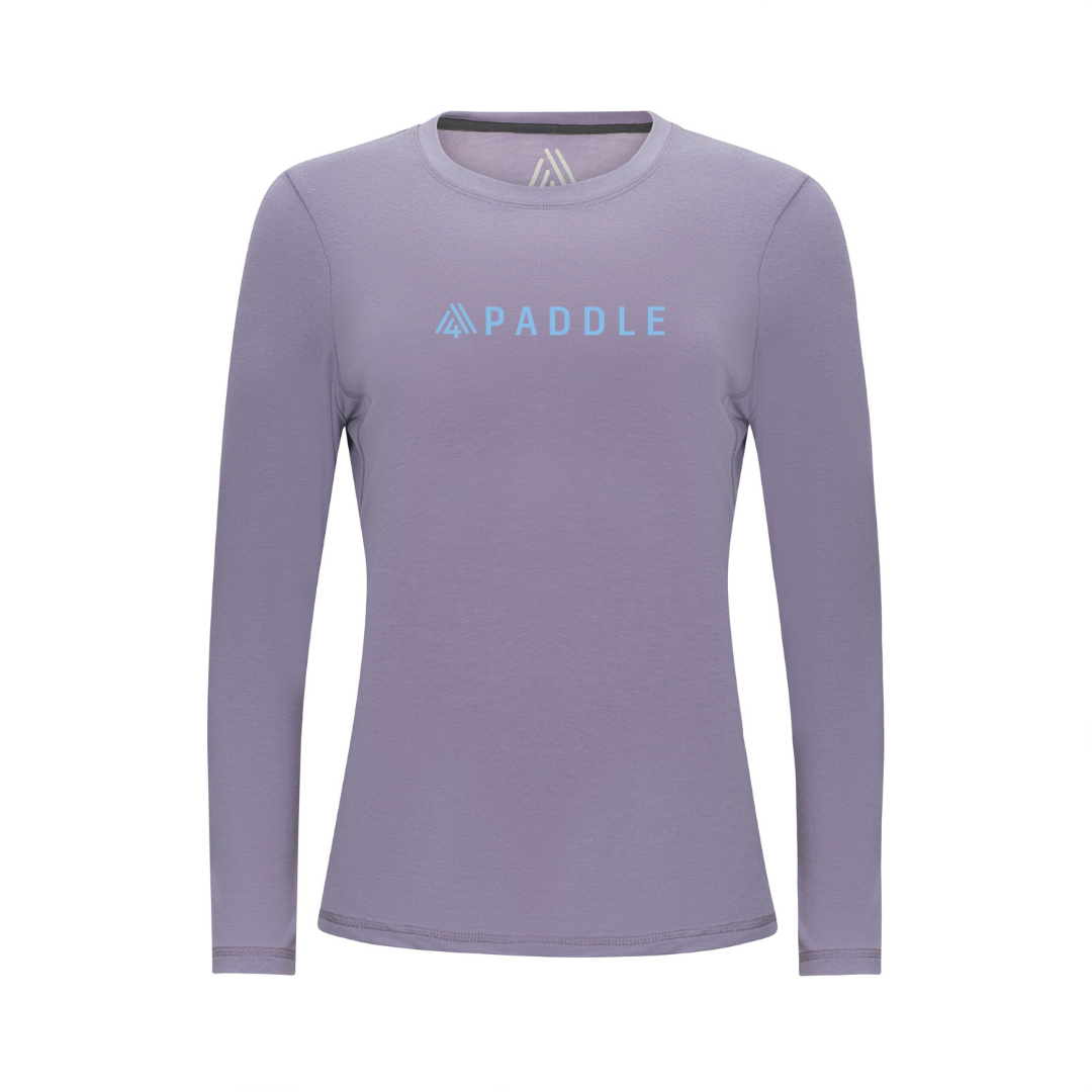 Women's Hybrid Long Sleeve Tee - Padel Dusk