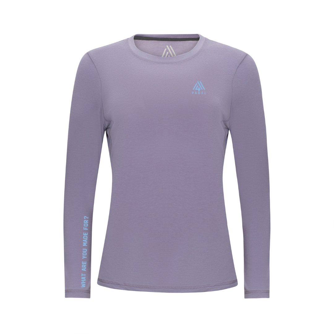 Women's WAYM4 Hybrid Long Sleeve Tee - Padel Dusk
