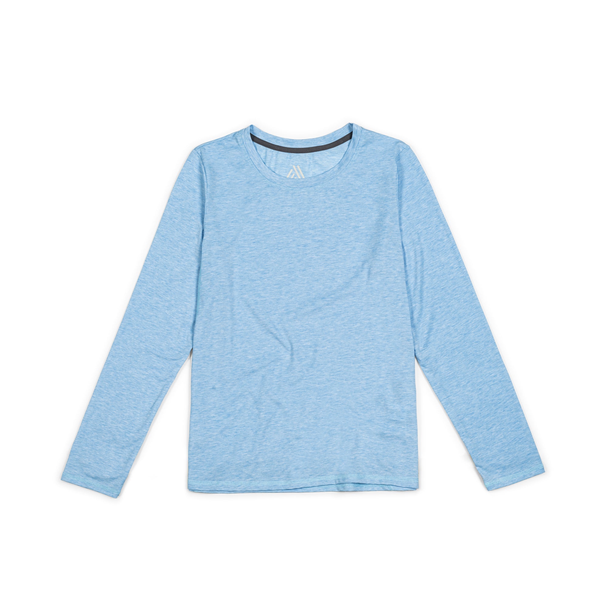 Women's Hybrid Long Sleeve Tee Heather Blue