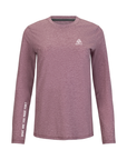Women's WAYM4 Hybrid Long Sleeve Tee - Paddle Heather Red