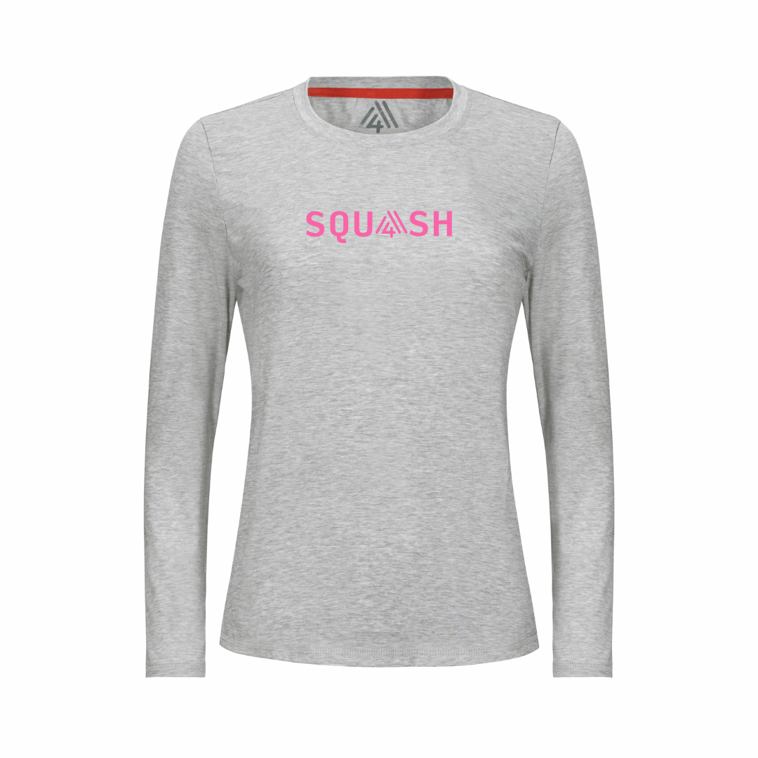 Women's Hybrid Long Sleeve Tee - Squash