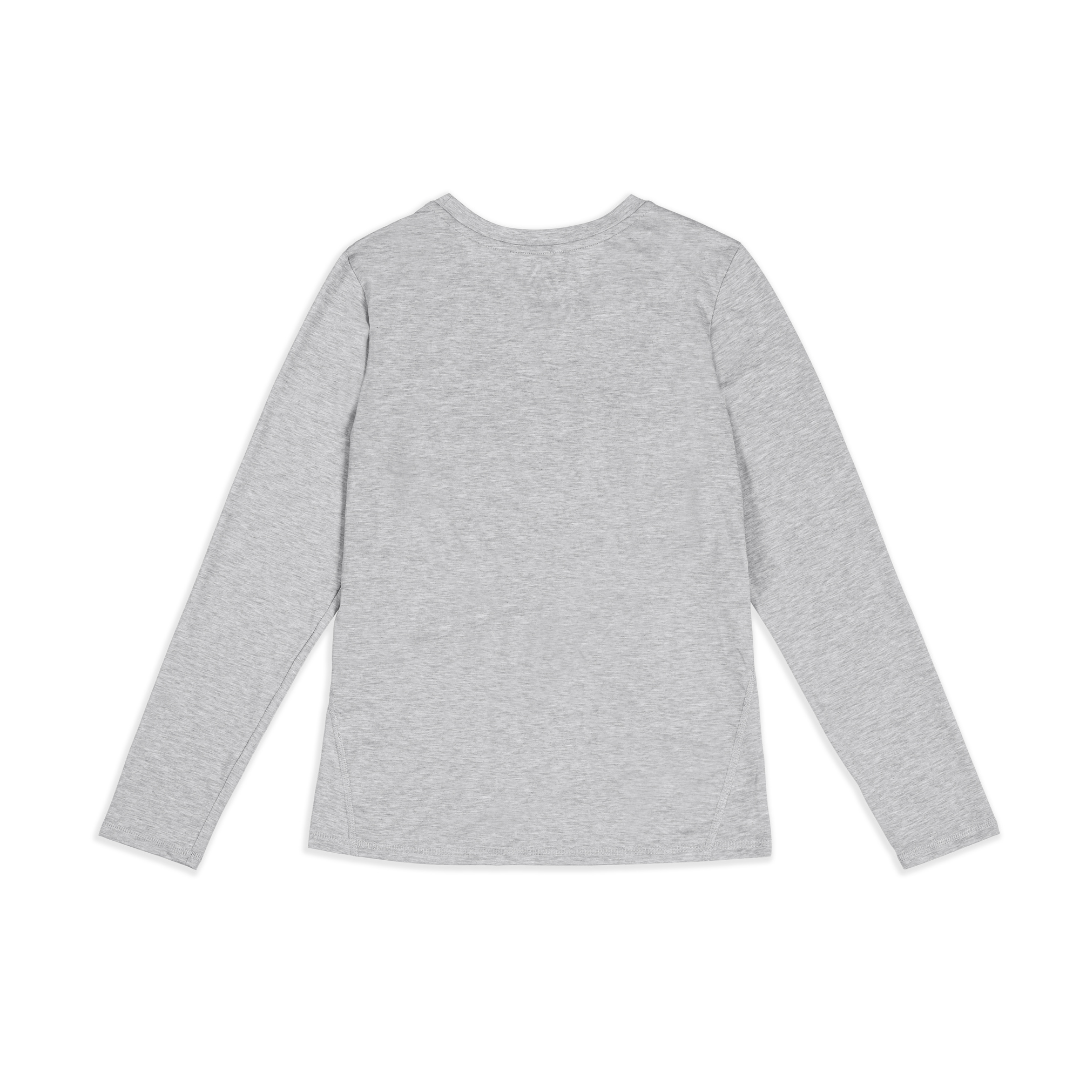 Women's Hybrid Long Sleeve Tee - Squash