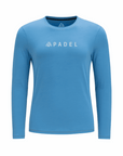 Women's Hybrid Long Sleeve Tee - Padel Light Blue