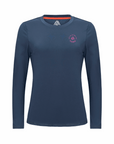 Women's Hybrid Long Sleeve Tee - Pickle Navy