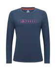 Women's Hybrid Long Sleeve Tee - Padel Navy