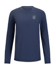 Women's Hybrid Long Sleeve Tee - Tennis Blue Indigo