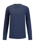 Women's Hybrid Long Sleeve Tee Blue Indigo