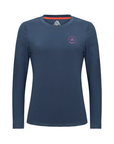 Women's Hybrid Long Sleeve Tee - Paddle Navy