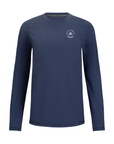 Women's Hybrid Long Sleeve Tee - Pickle Blue Indigo