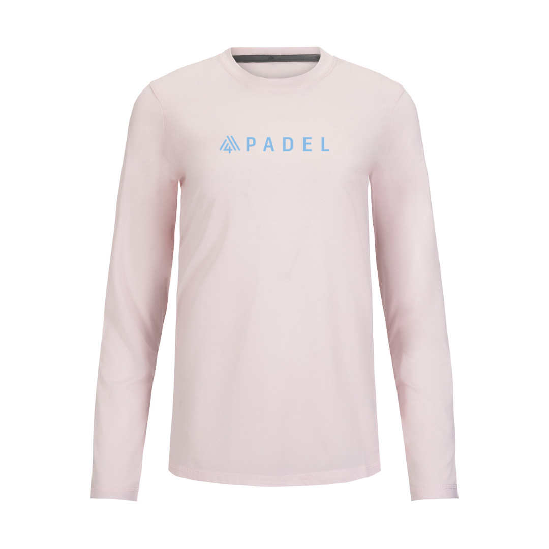 Women's Hybrid Long Sleeve Tee - Padel Pink