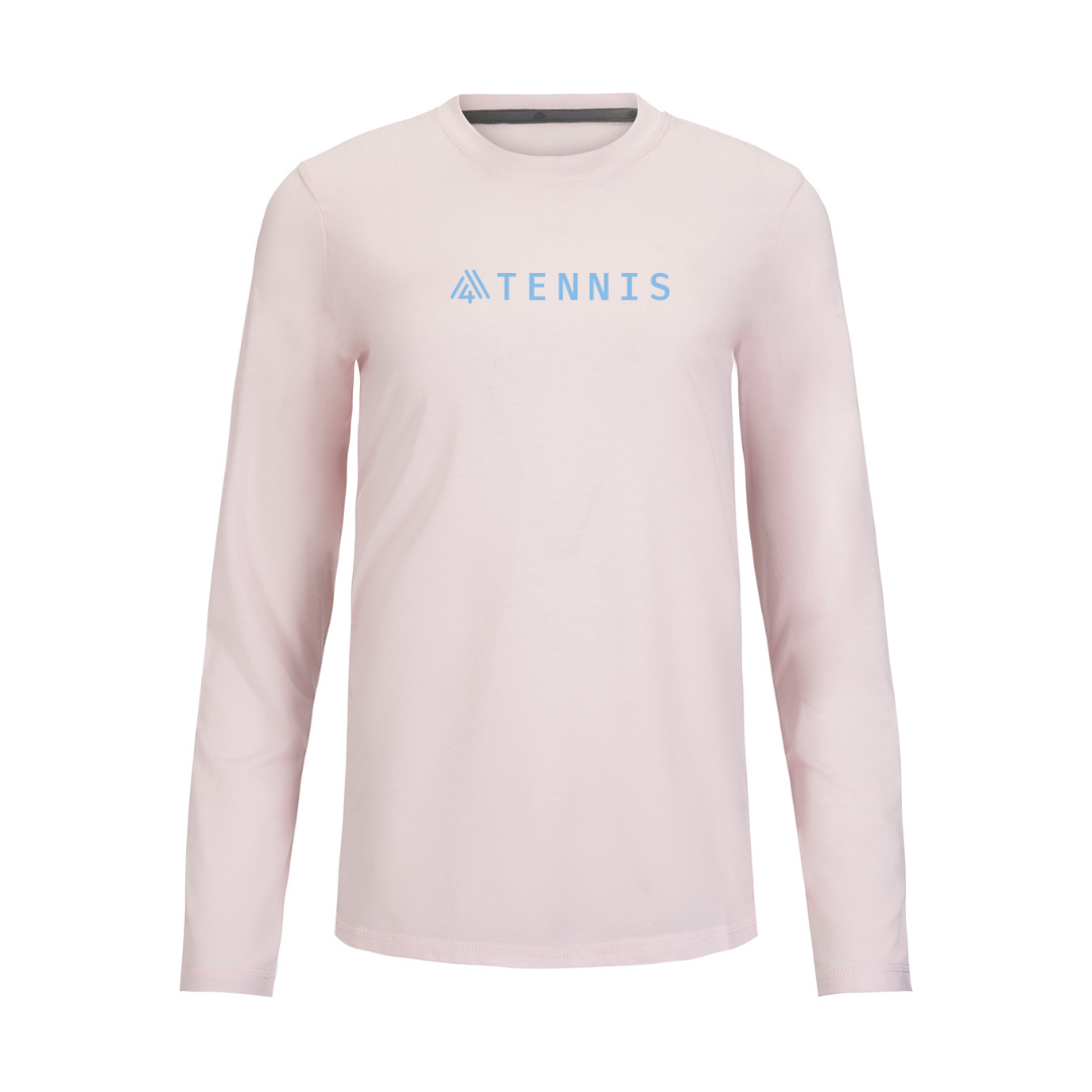 Women's Hybrid Long Sleeve Tee - Tennis Pink