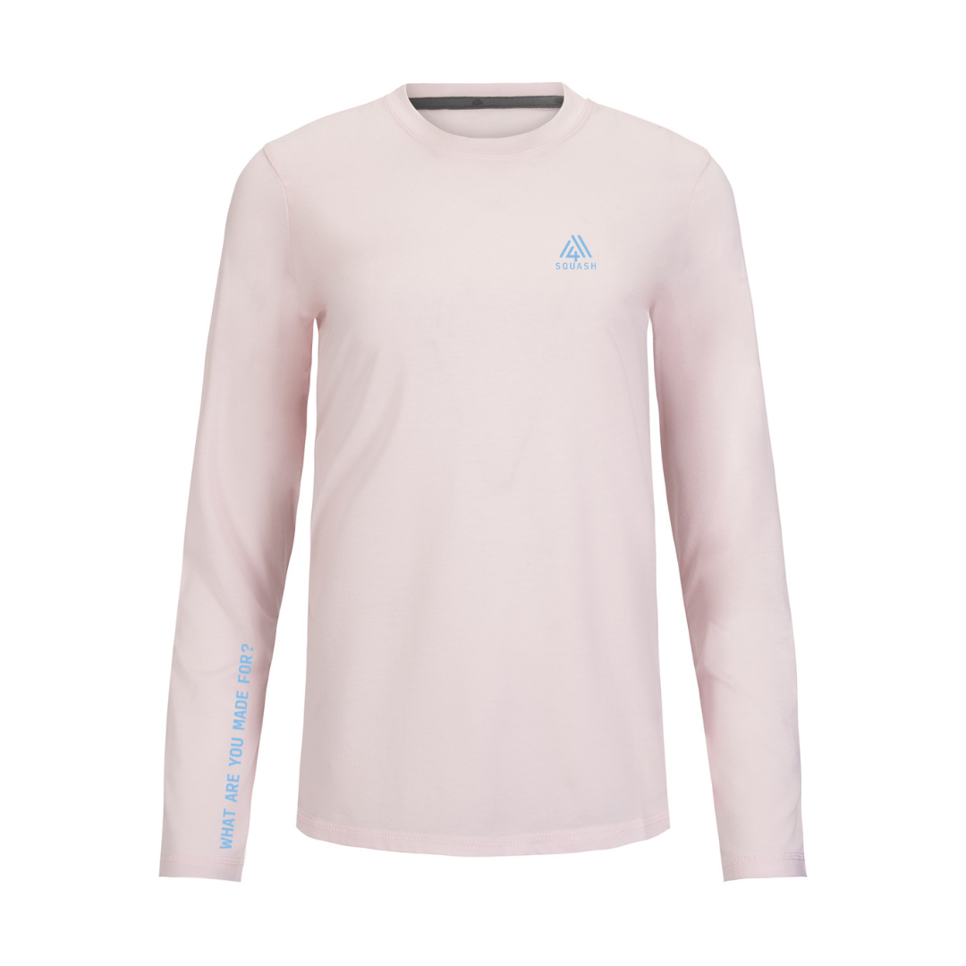 Women's WAYM4 Hybrid Long Sleeve Tee - Squash Pink