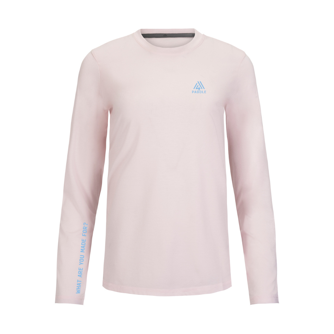 Women's WAYM4 Hybrid Long Sleeve Tee - Paddle Pink