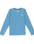 Women's Hybrid Long Sleeve Tee - Tennis Light Blue