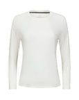 Women's Hybrid Long Sleeve Tee White