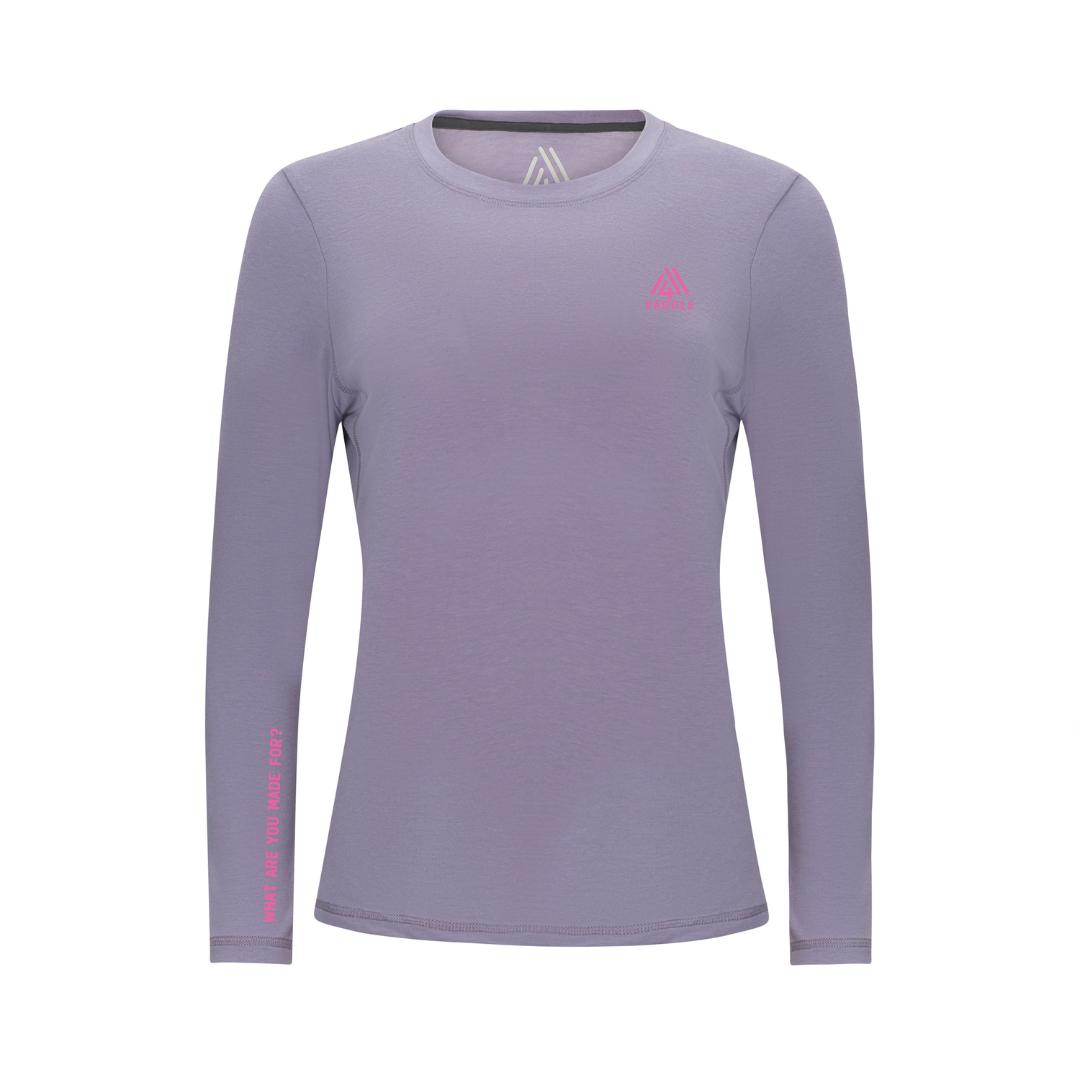 Women's WAYM4 Hybrid Long Sleeve Tee - Paddle Dusk