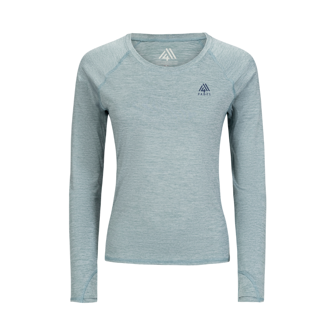 Women's Elite Long Sleeve Tee - Padel Pine
