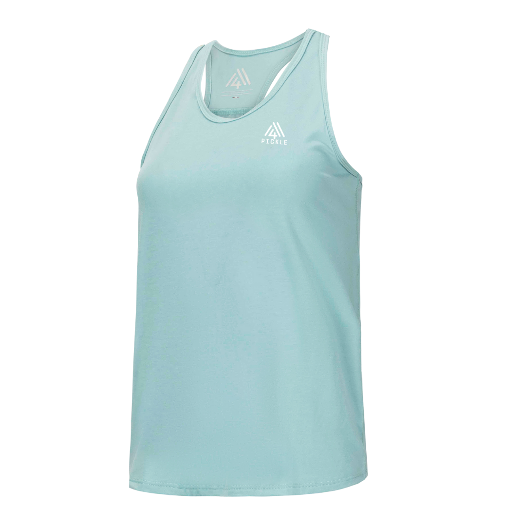 Women's WAYM4 Hybrid Tank - Pickle Aruba Blue