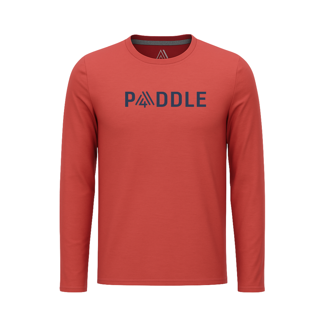 Men's Hybrid Long Sleeve Tee - Paddle Brick