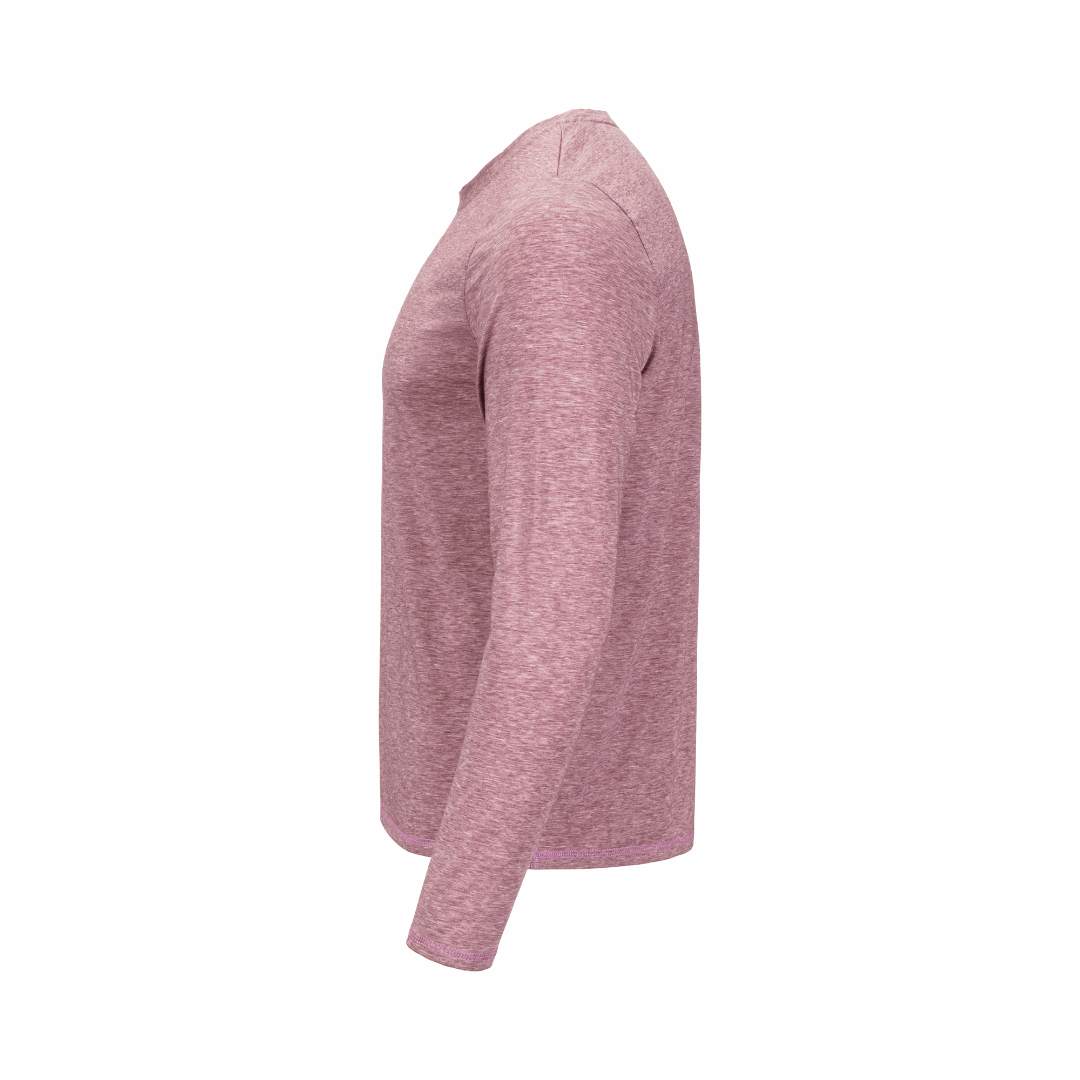 Men's Hybrid Long Sleeve Tee - Squash