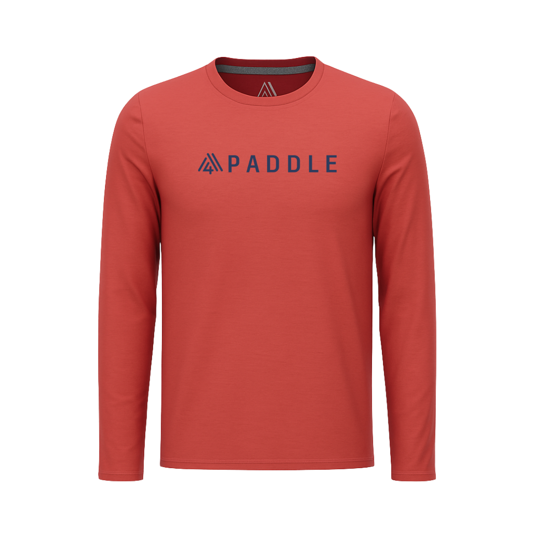 Men's Hybrid Long Sleeve Tee - Paddle Brick