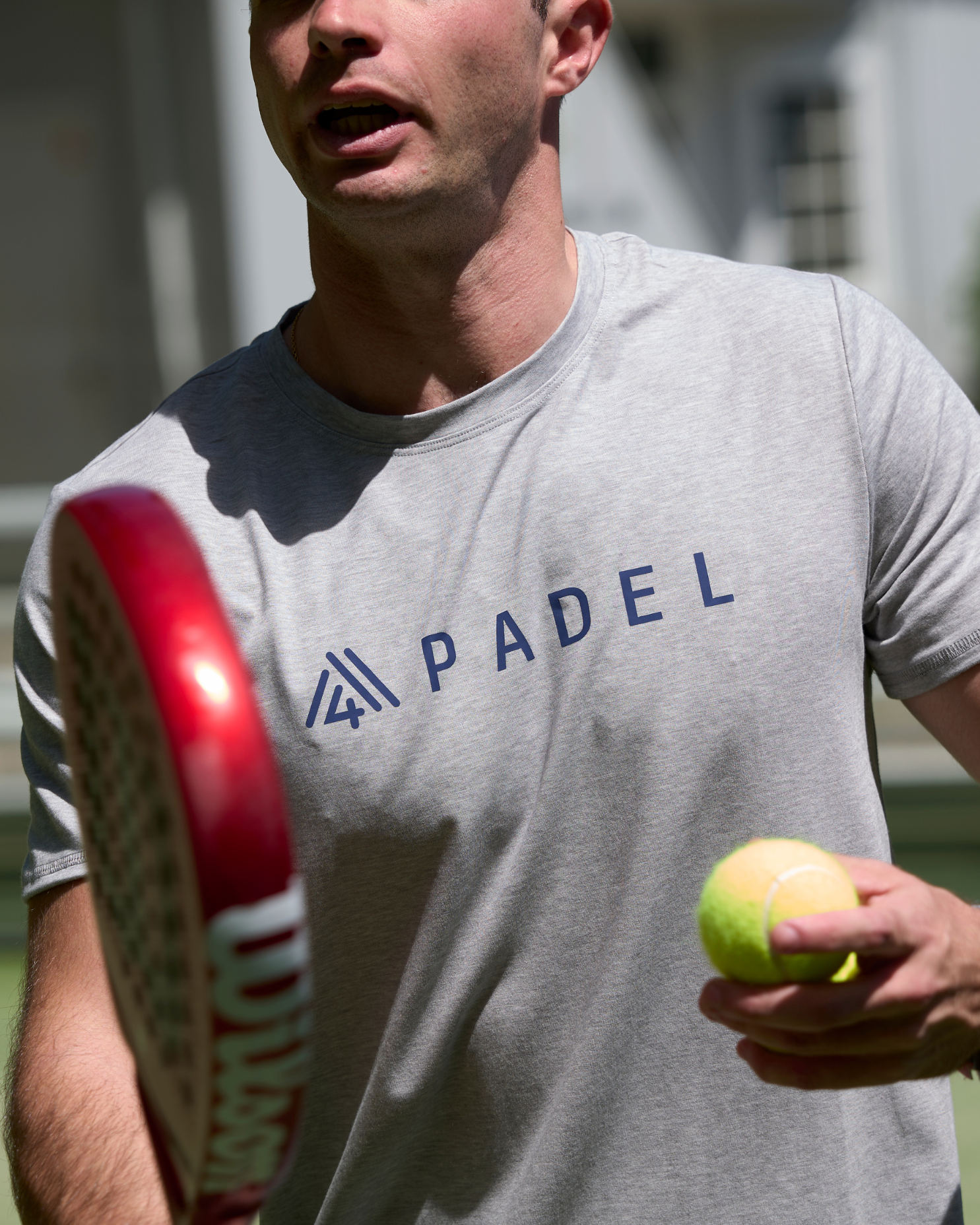 Men's Hybrid Tee - Padel
